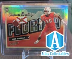 2021 Panini Prestige Football Greg Rousseau Seasons Greetings Foil #SG-17